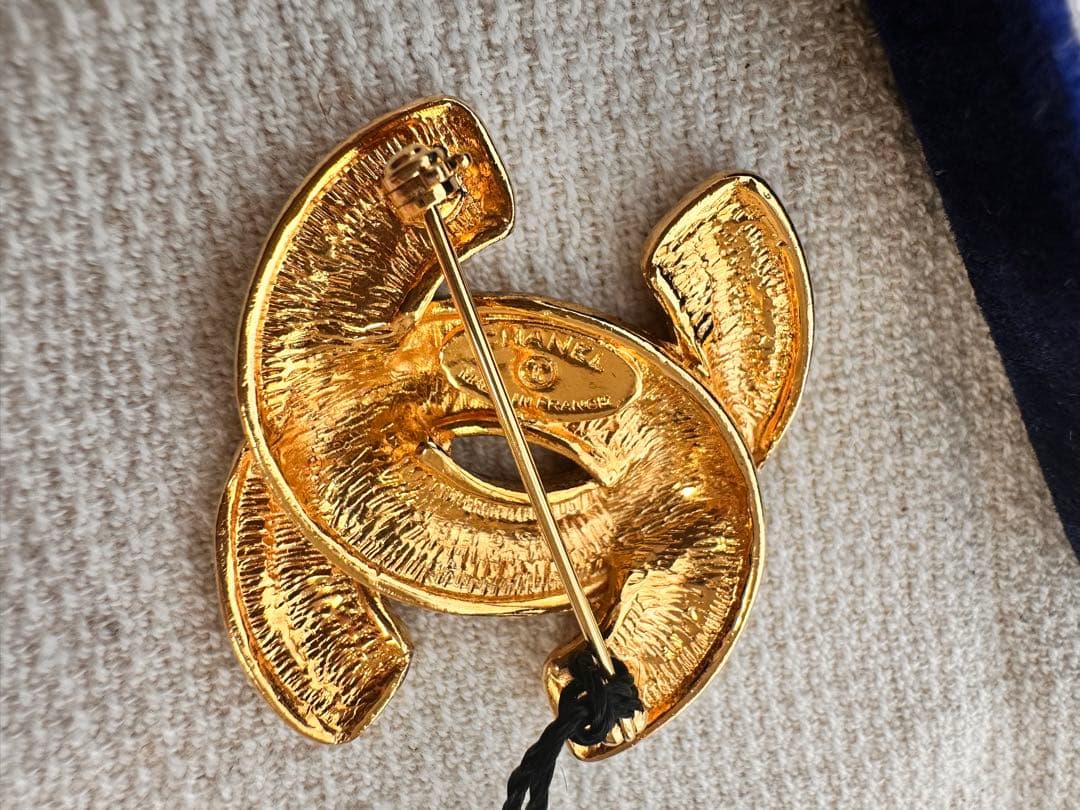 ⭐️ 鑑定済✨未使用【CHANEL】ブローチ　マトラッセ　CHANEL