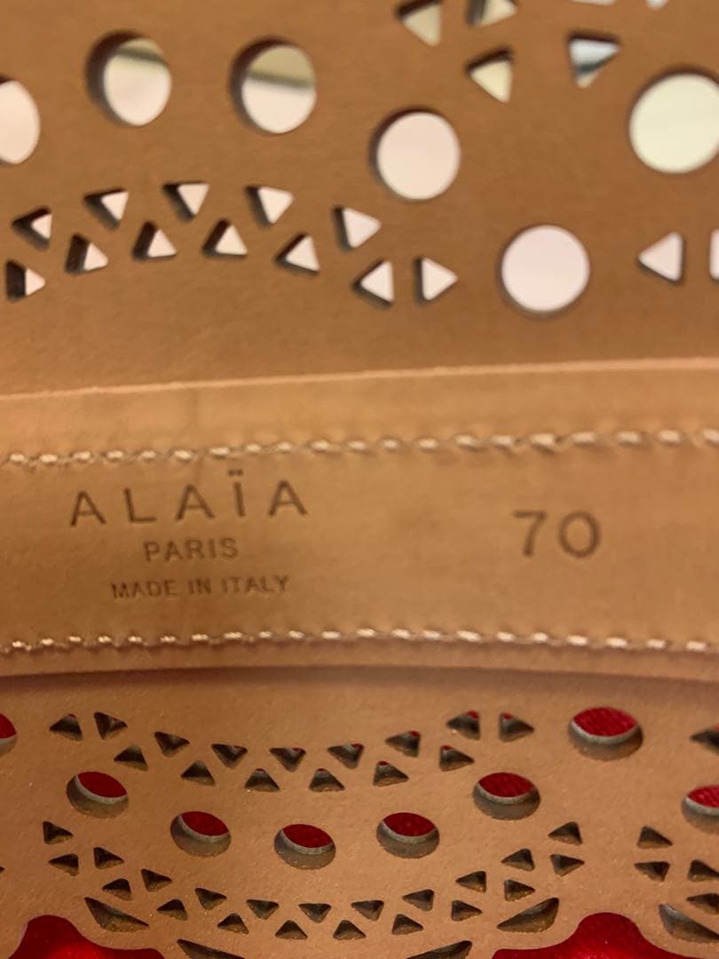 アライア　コルセット　ベルト ビスチェベルト　alaia