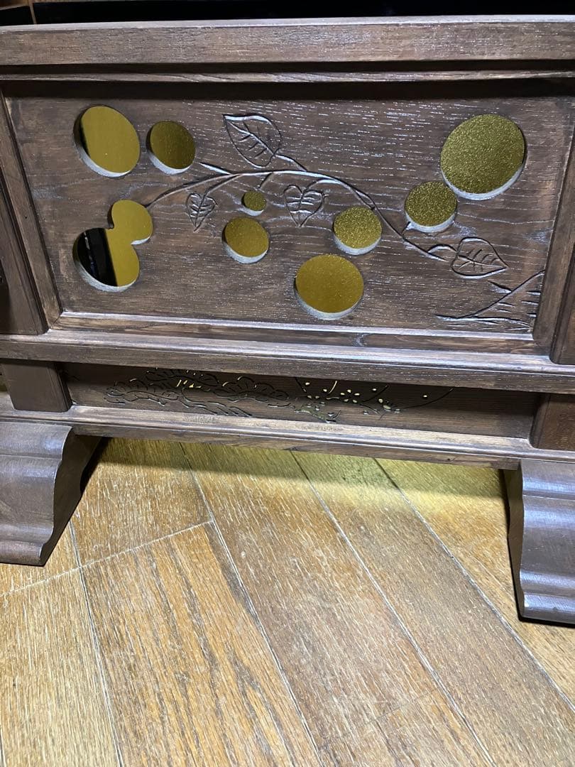 刀掛け 透かし彫り 特注 一点物