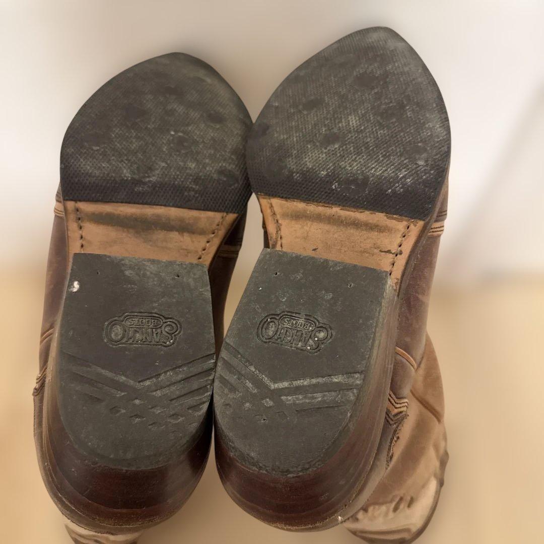 最終価格‼️SANCHO ウエスタンブーツ 本革 レザー 39サイズ