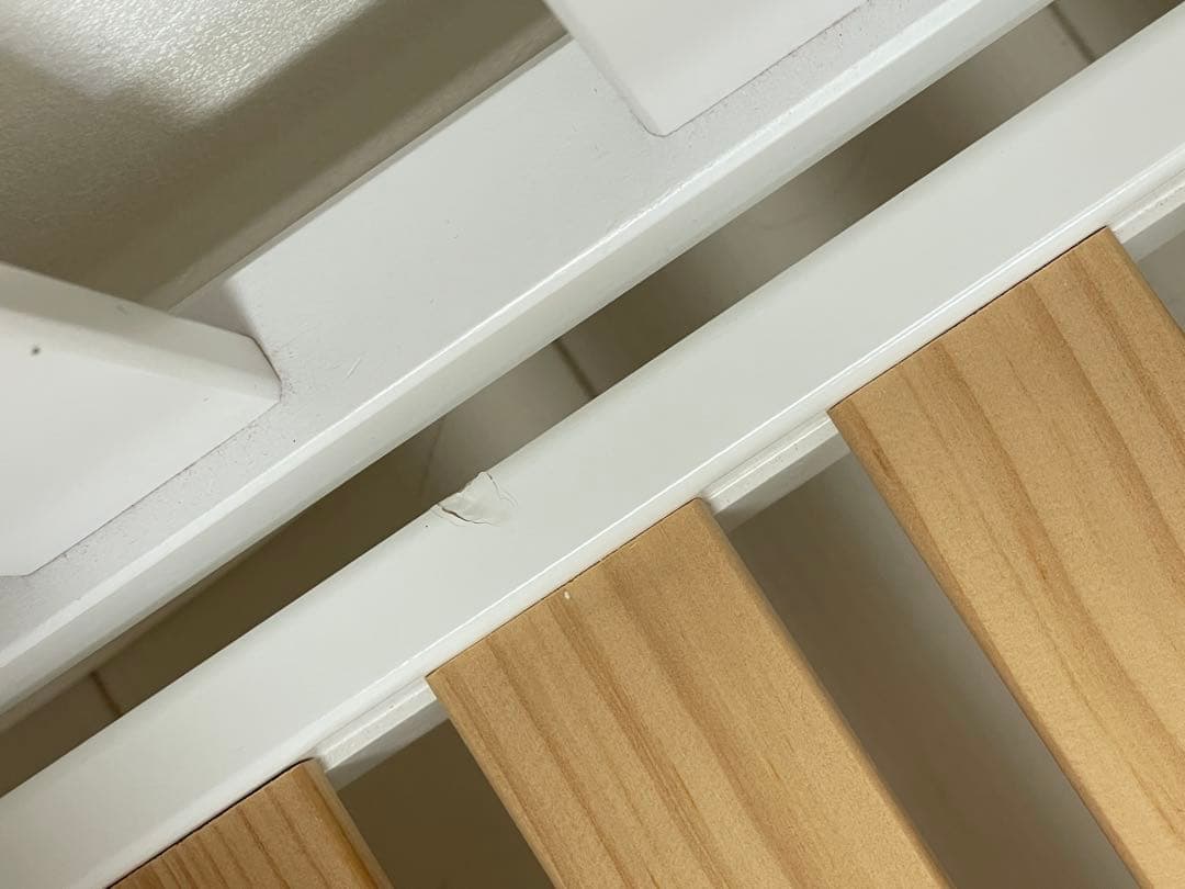 Boori 3in1 6歳まで ベビーベッド ジャズ 天然木製 白 マットレス