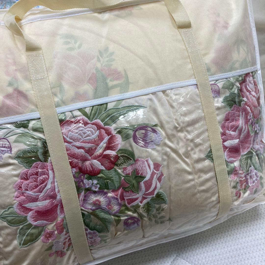 丸八真綿　最高級羽毛布団　ソワリー　シングル