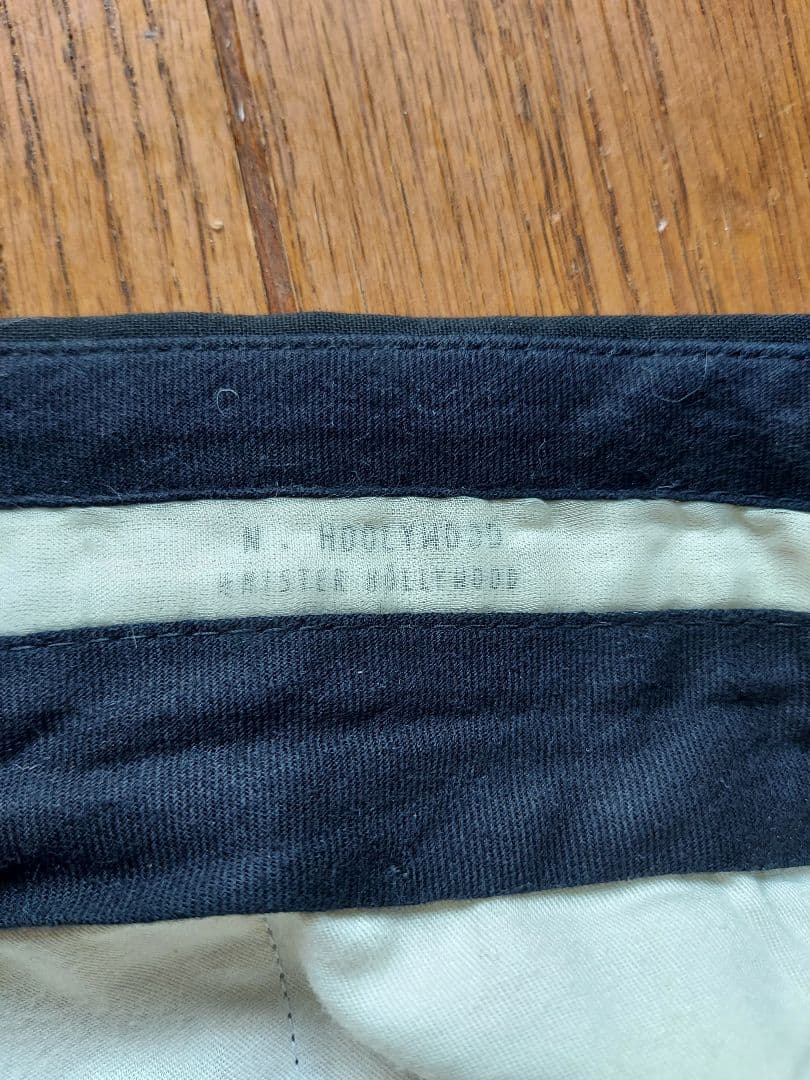 値下げ　【N.HOOLYWOOD 】黒スーツジャケットとパンツセット　細身