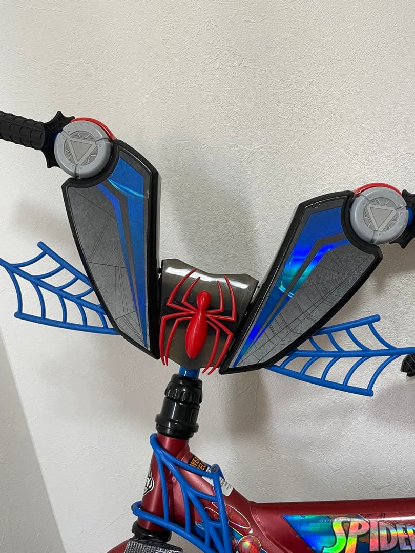 スパイダーマン　自転車　小学生