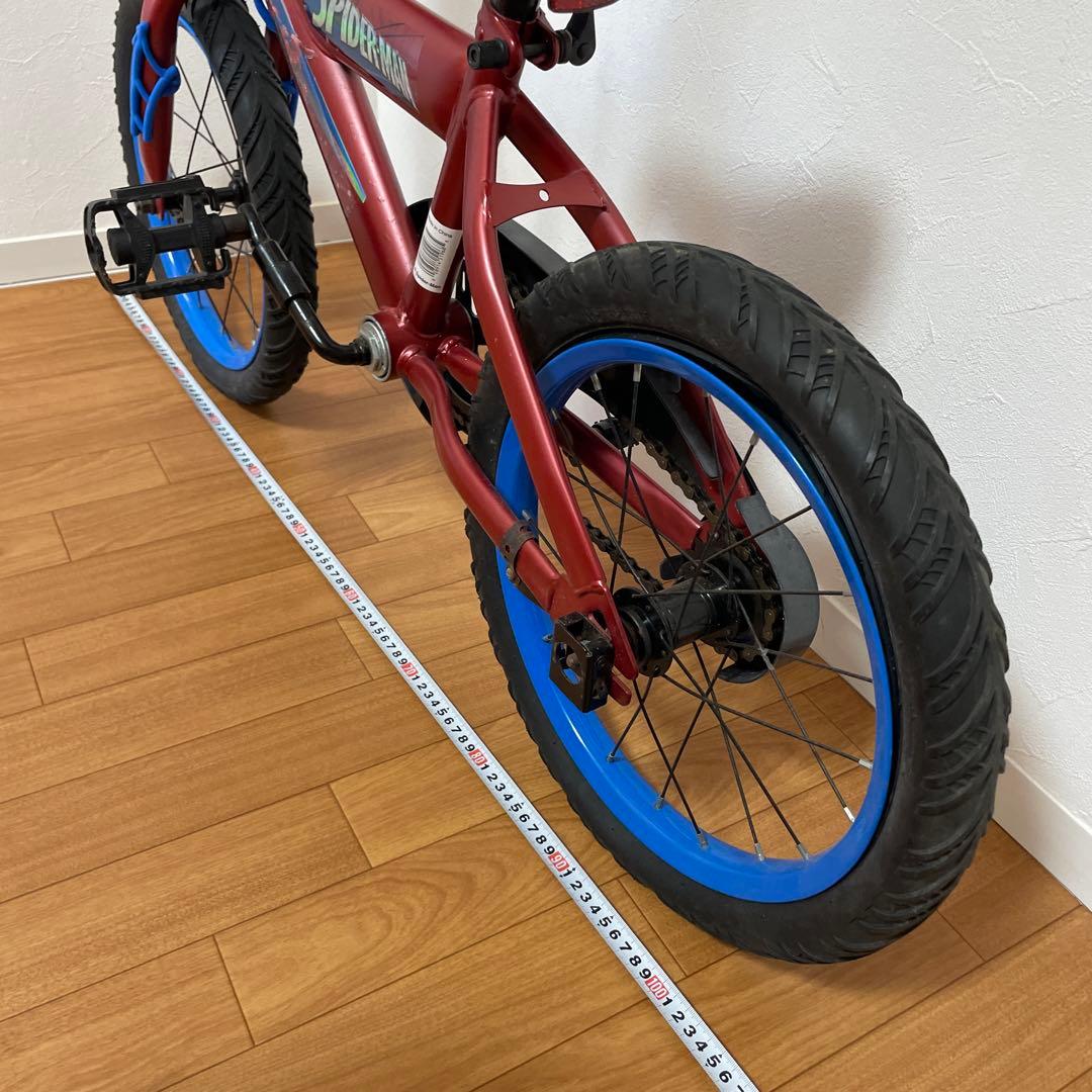スパイダーマン　自転車　小学生
