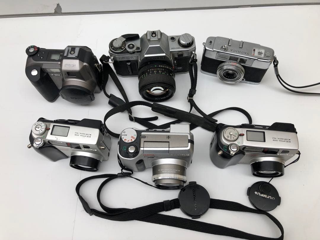 Canon キャノン AE-1 シルバーなどまとめて6台ジャンク(D117)