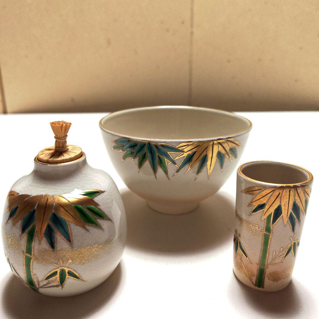 茶道具　真塗扇面ちらし茶箱