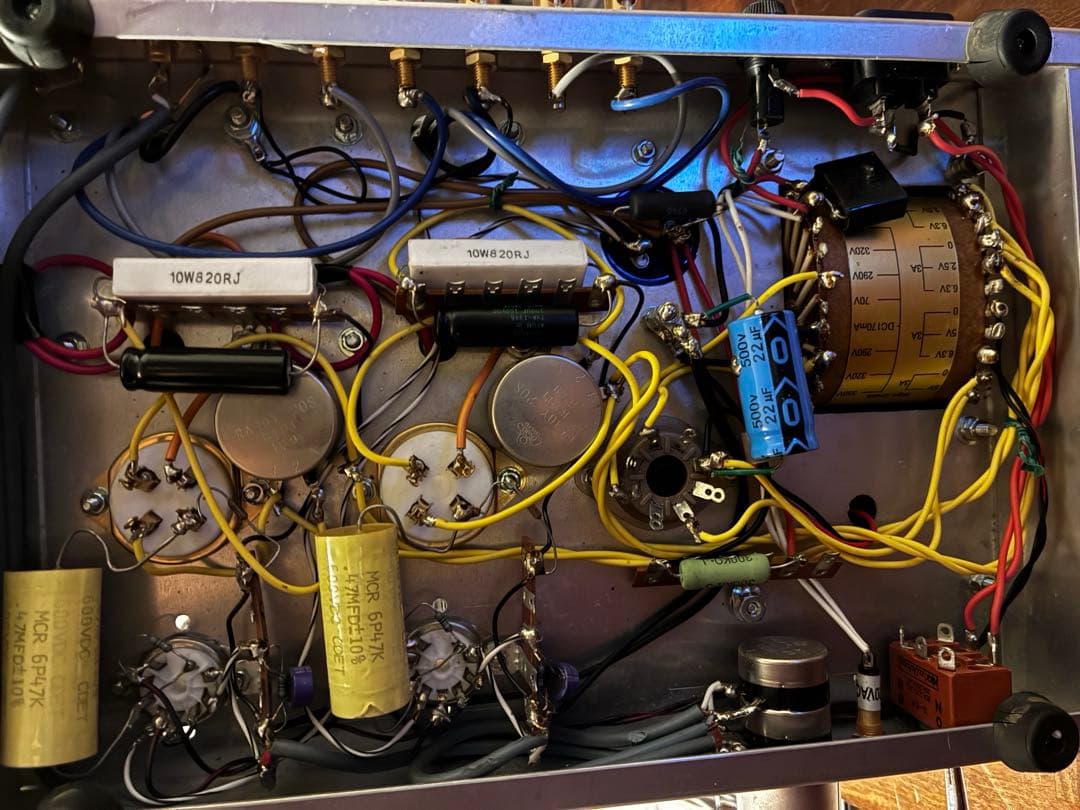 オールノグチトランス 2A3 シングルアンプ 自作アンプ 真空管アンプ