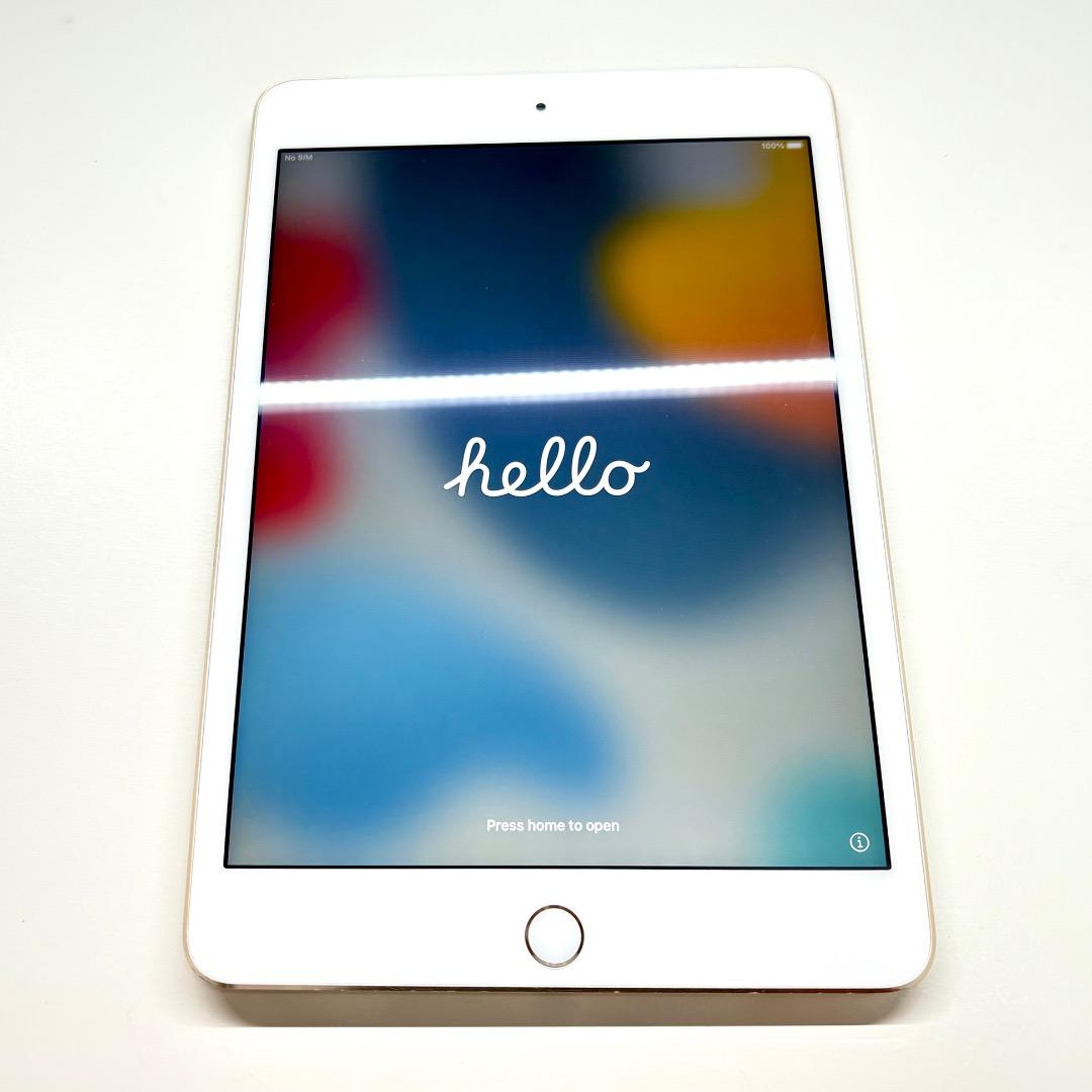 極美品 iPad mini4 Wi-Fi セルラーモデル 16GB SIMフリー