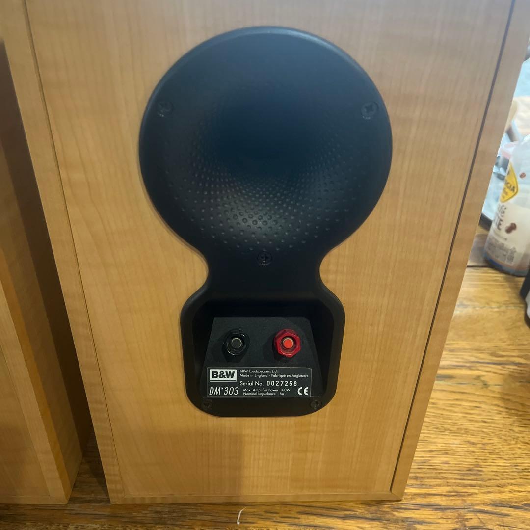 B&W DM303 ブックシェルフスピーカー　ジャンク