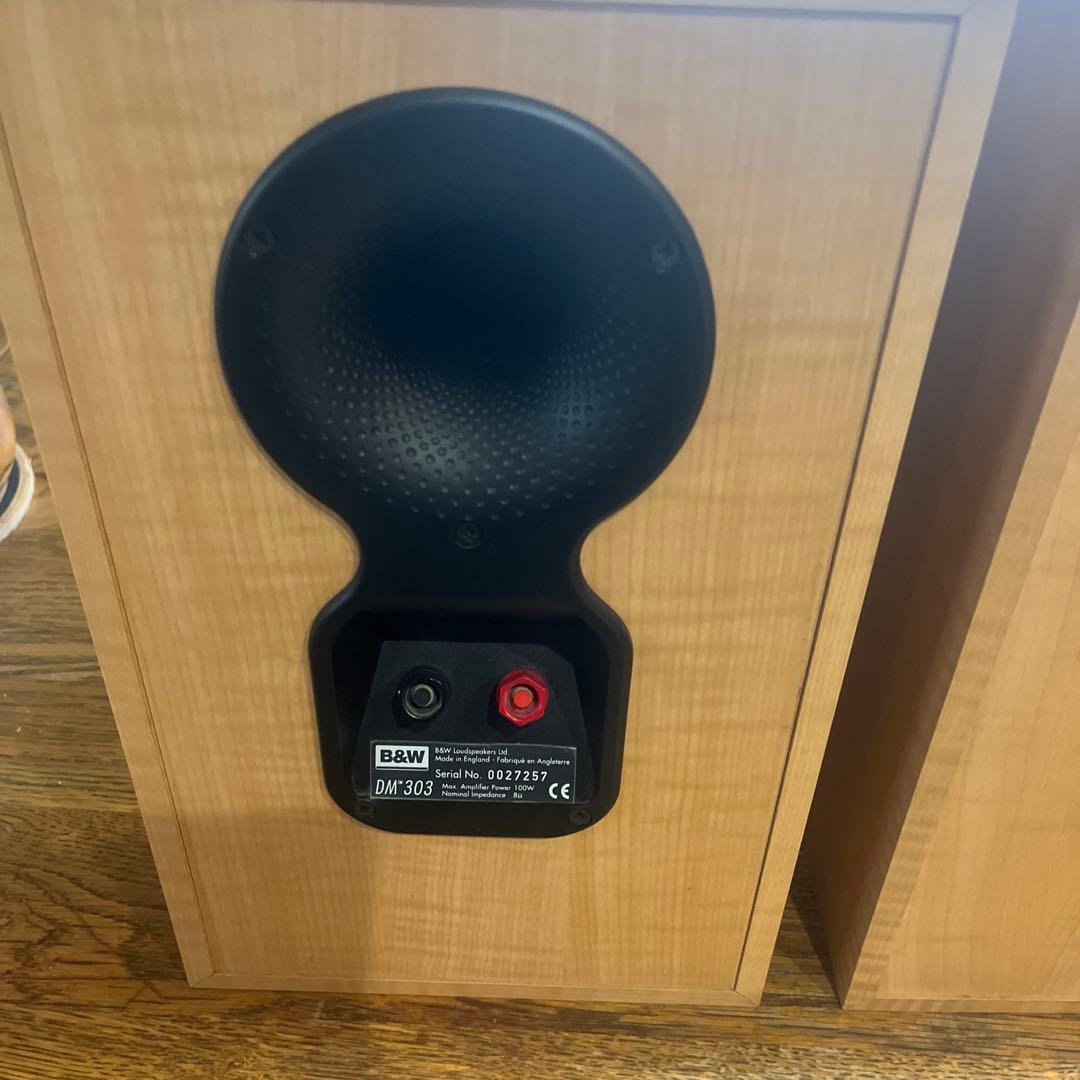 B&W DM303 ブックシェルフスピーカー　ジャンク