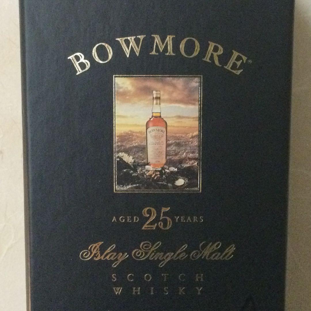 『希少』ボウモア 25年 / 1969年　カモメラベル　750ml /43%
