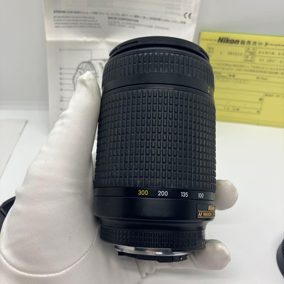 ビデオカメラ Nikon AF NIKKOR 70-300mm +SONY HDR-SR 1