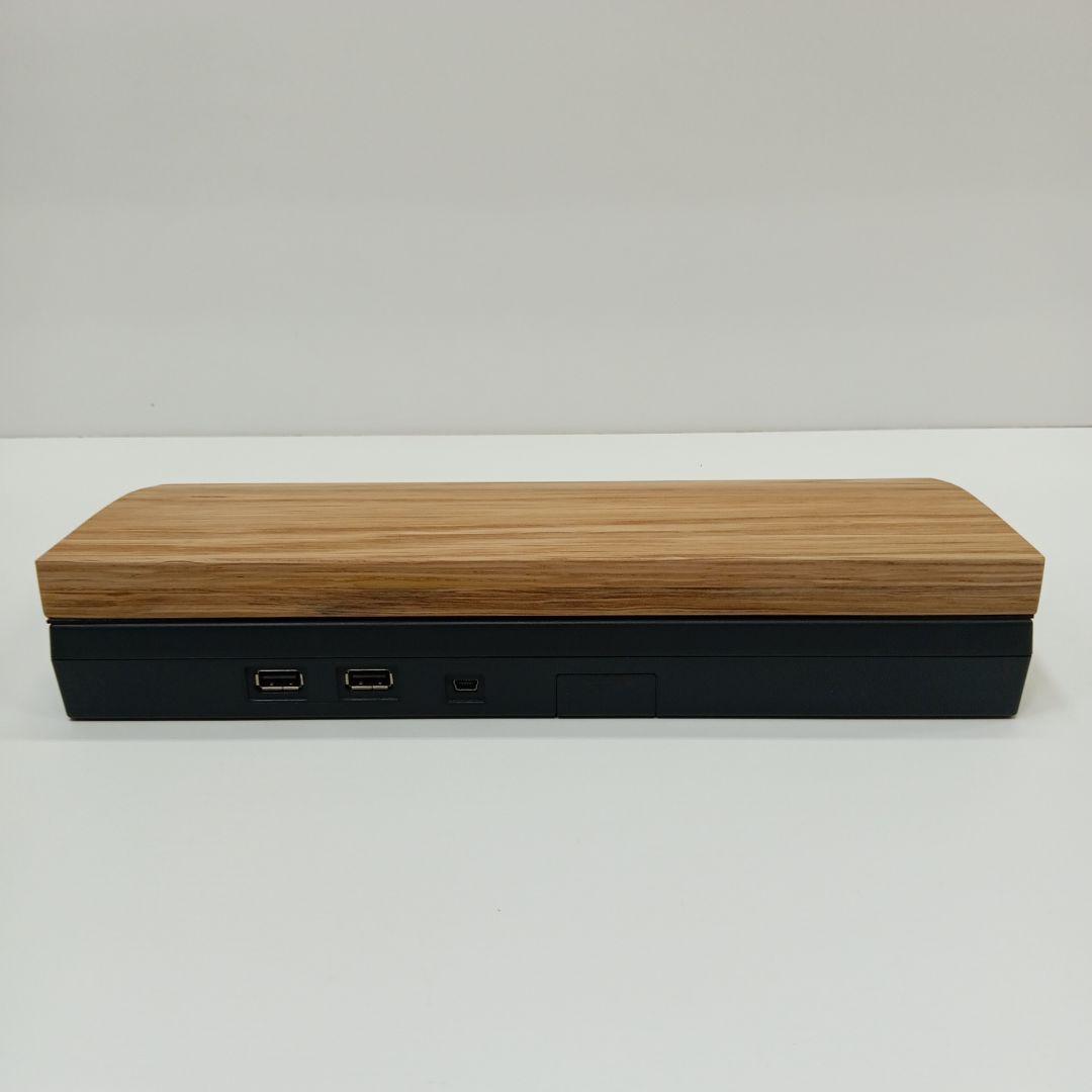 無垢材ホワイトオークHHKB用 手作りパームレスト兼キーボードルーフ オスモ