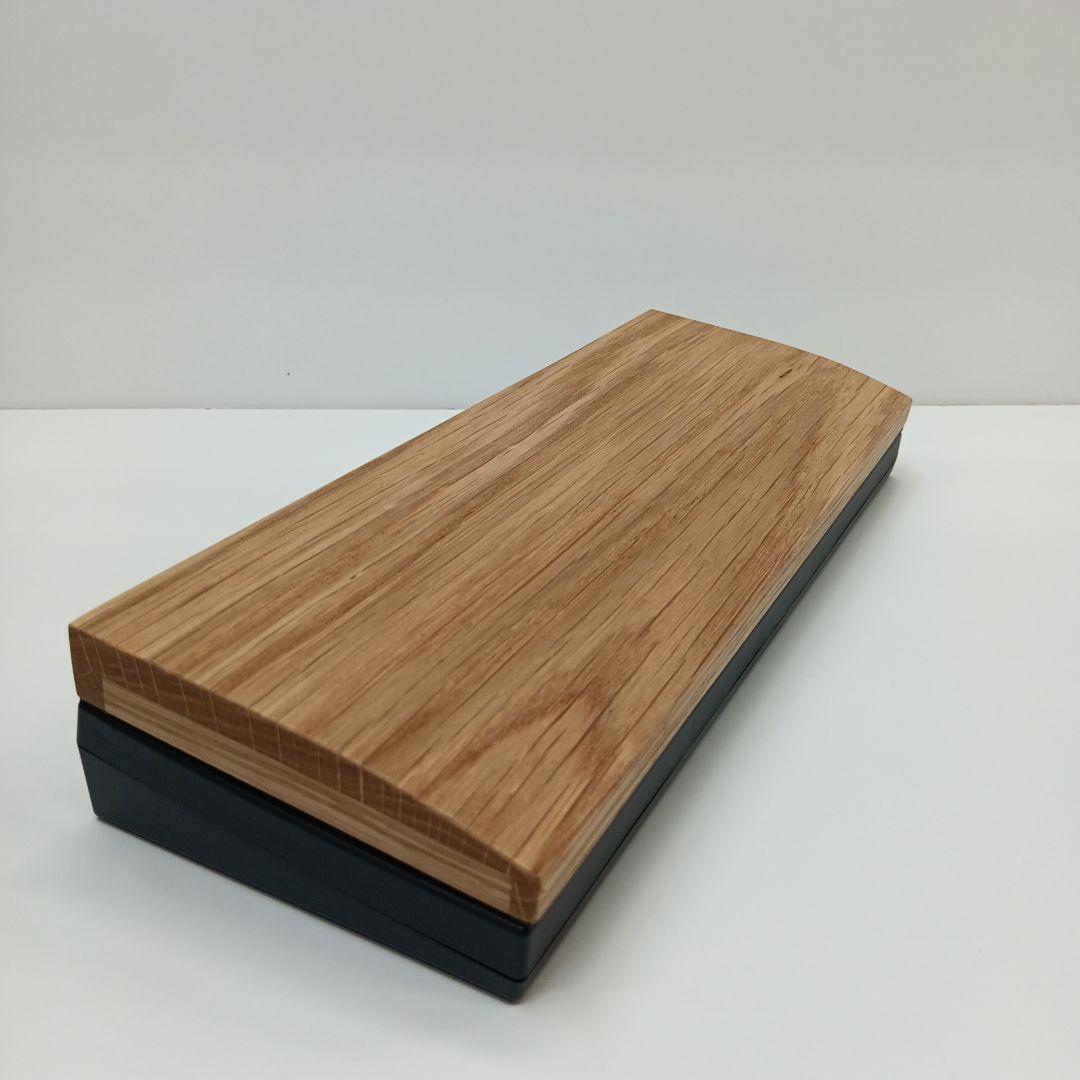 無垢材ホワイトオークHHKB用 手作りパームレスト兼キーボードルーフ オスモ