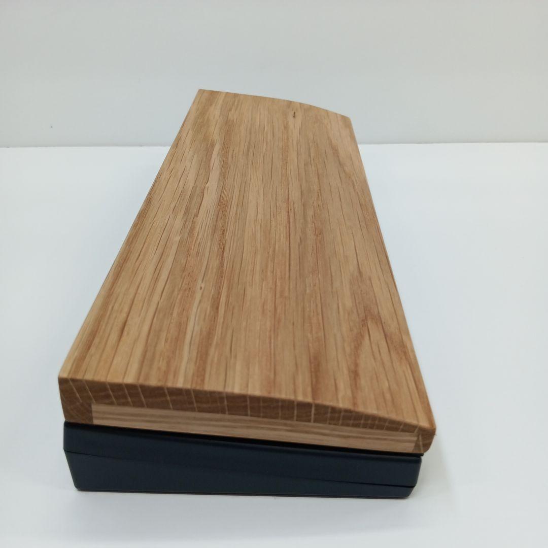 無垢材ホワイトオークHHKB用 手作りパームレスト兼キーボードルーフ オスモ
