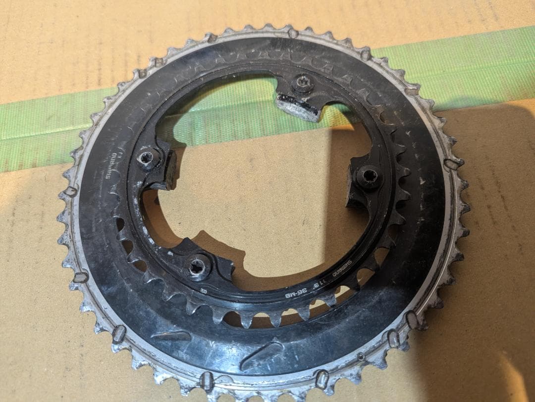 よ*様 R9000系 Dura-Ace RD チェーンリング ペダルセット