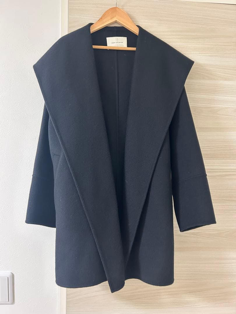 nano universe SUPER110blendリバーショールミディコート