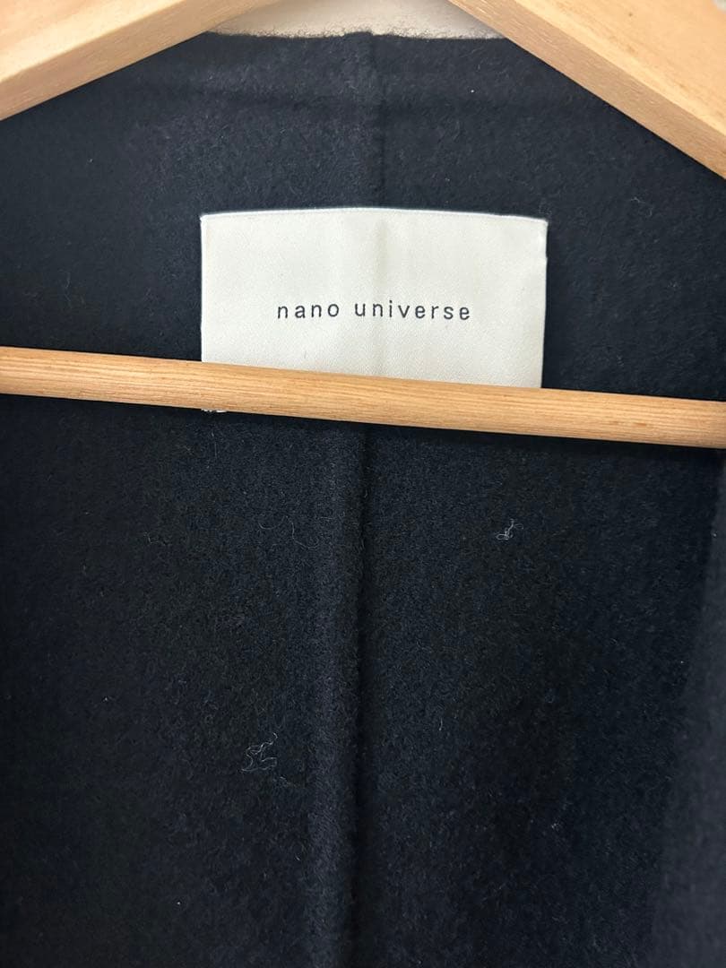 nano universe SUPER110blendリバーショールミディコート