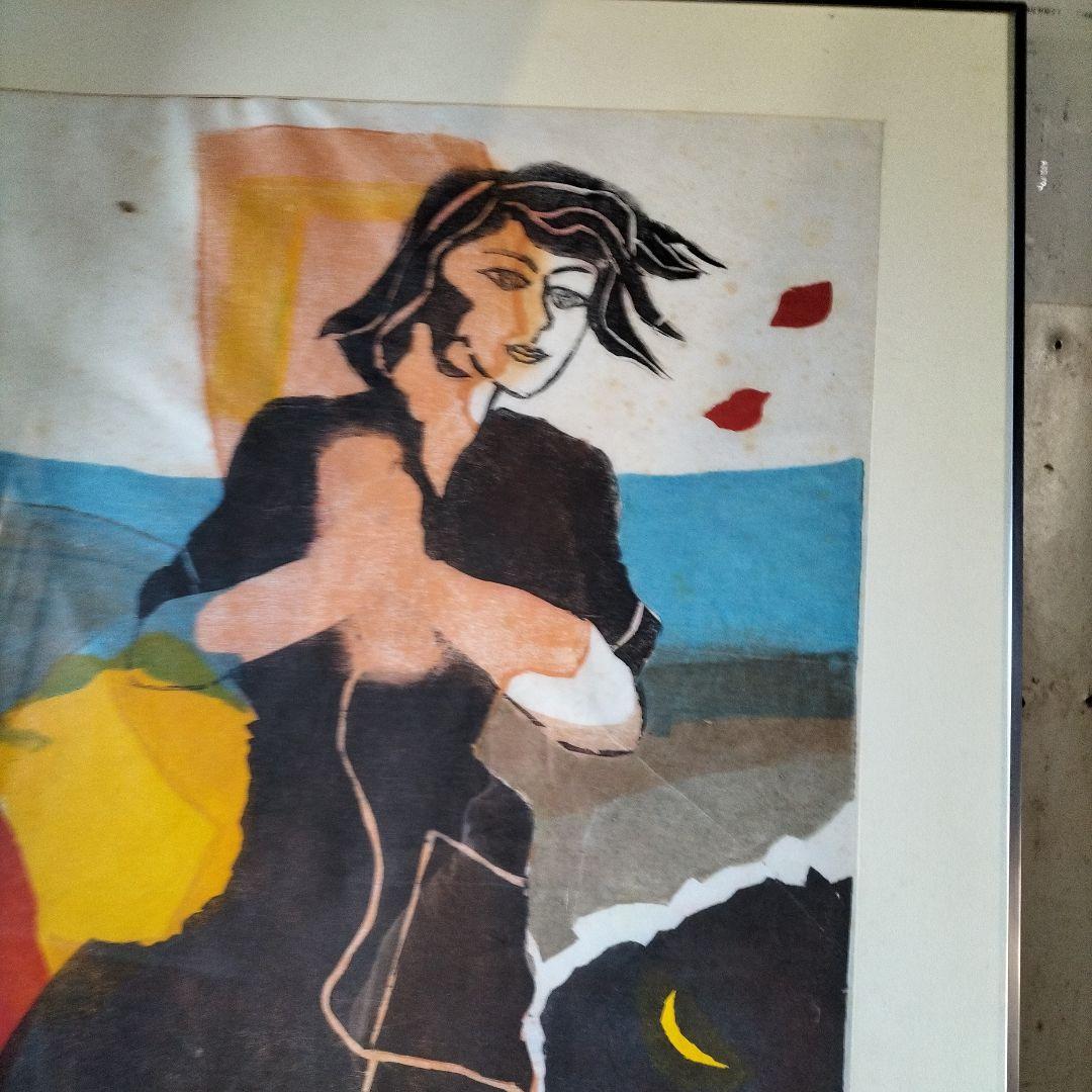 版画　テレフォン