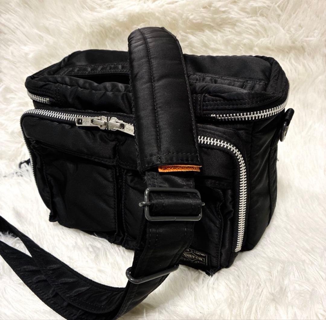 [廃盤・貴重✨] PORTER タンカー カメラバッグ　ショルダーバッグ　黒