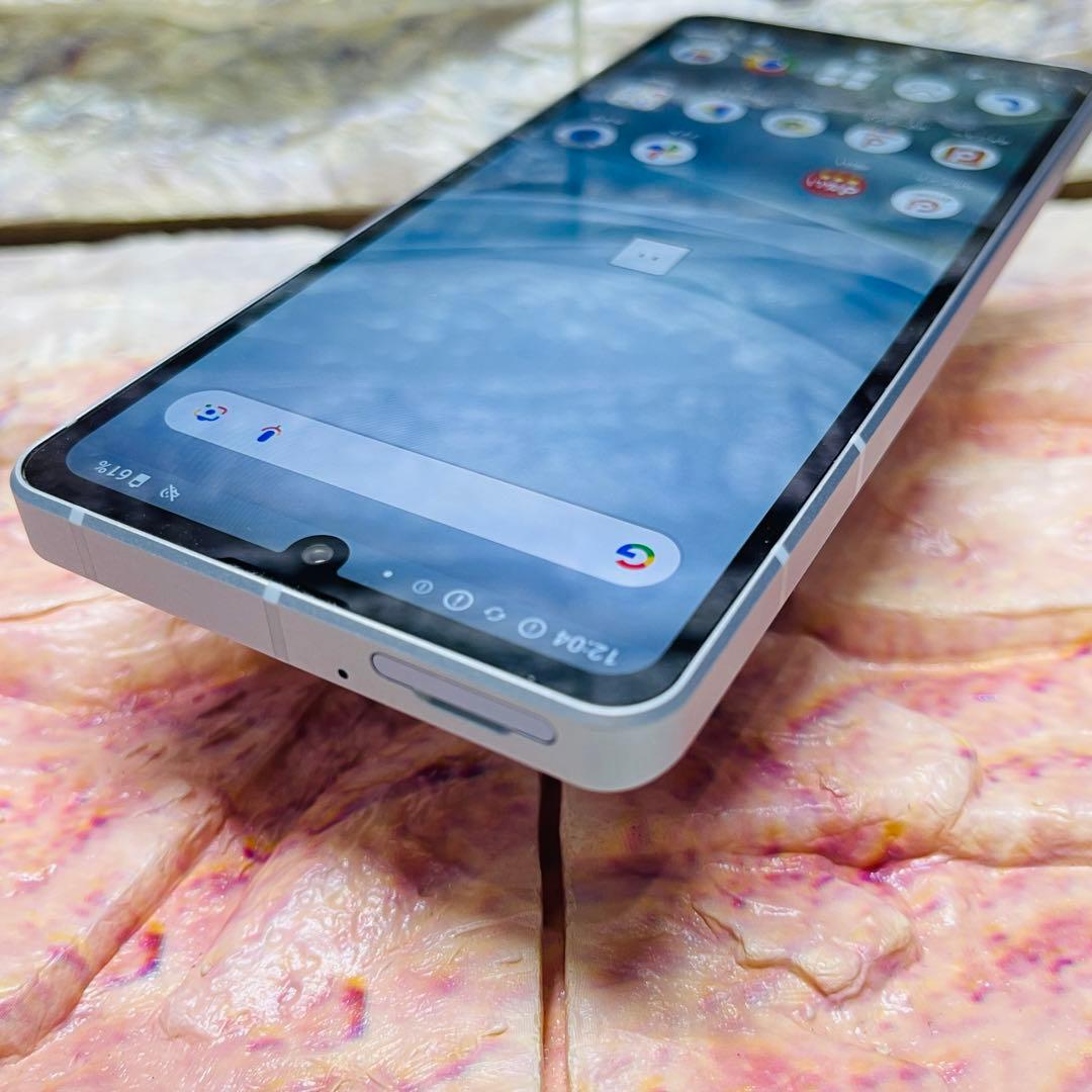 SIMフリー AQUOS sense7 128GB ブルー 電池良好