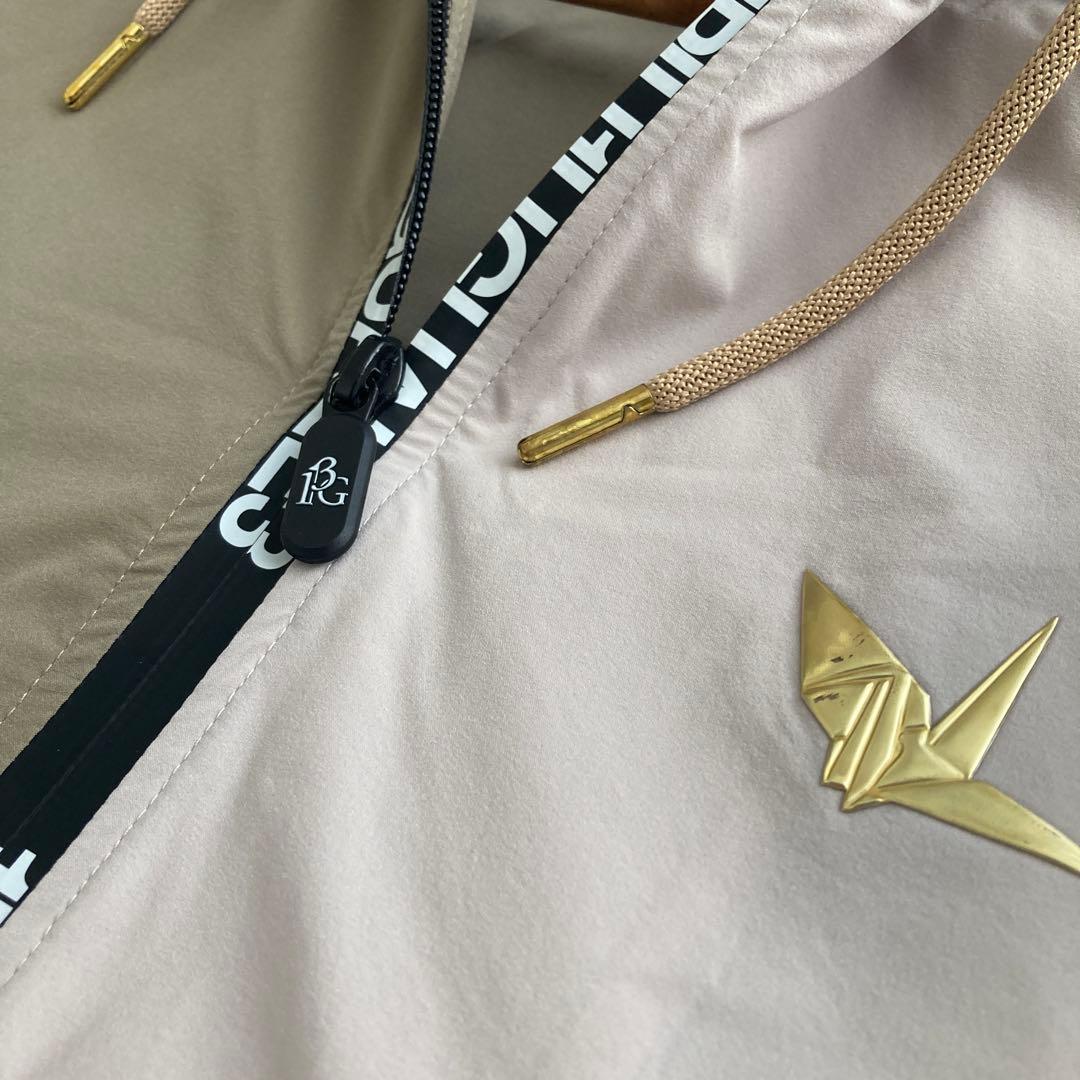 ウノピュウゴルフ1piu1uguale3 GOLF ジップアップパーカー　L