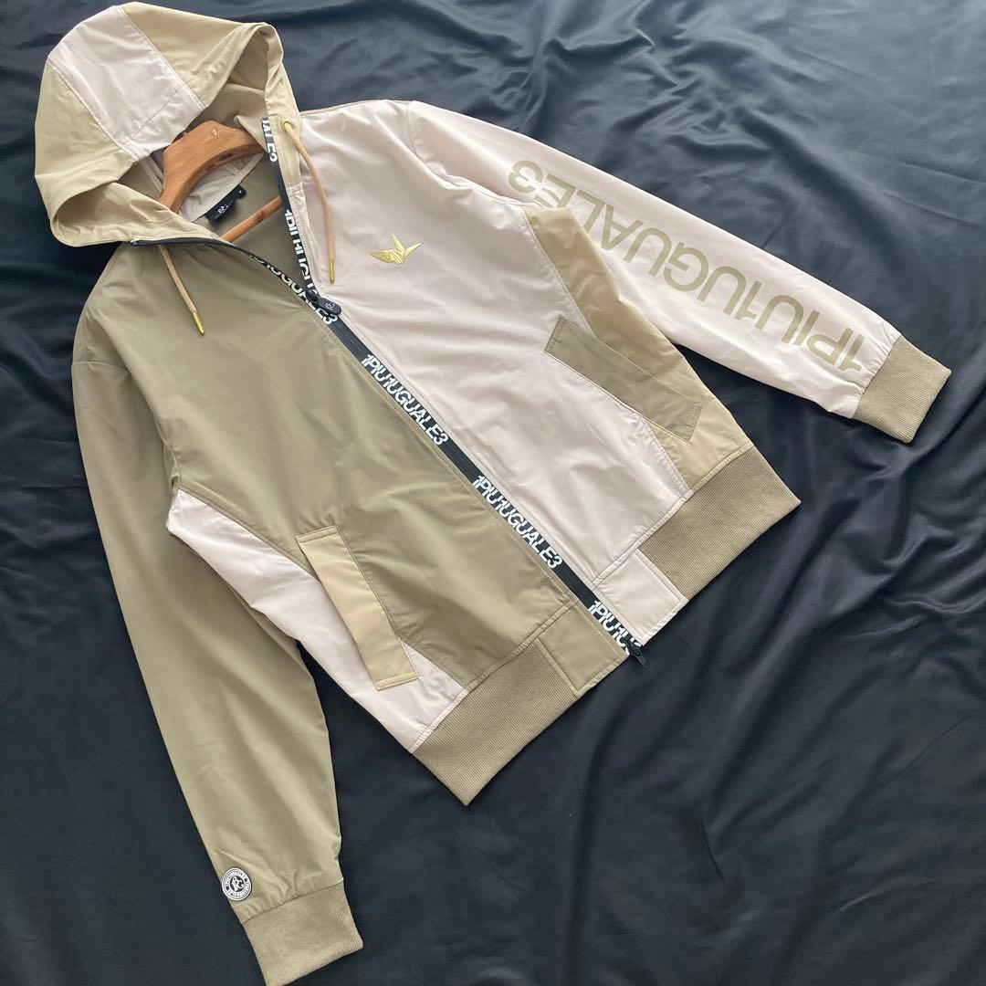 ウノピュウゴルフ1piu1uguale3 GOLF ジップアップパーカー　L