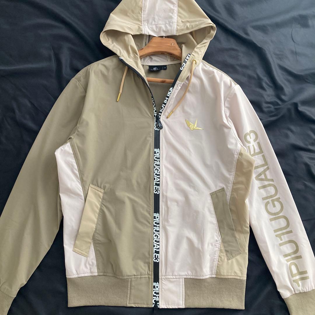 ウノピュウゴルフ1piu1uguale3 GOLF ジップアップパーカー　L