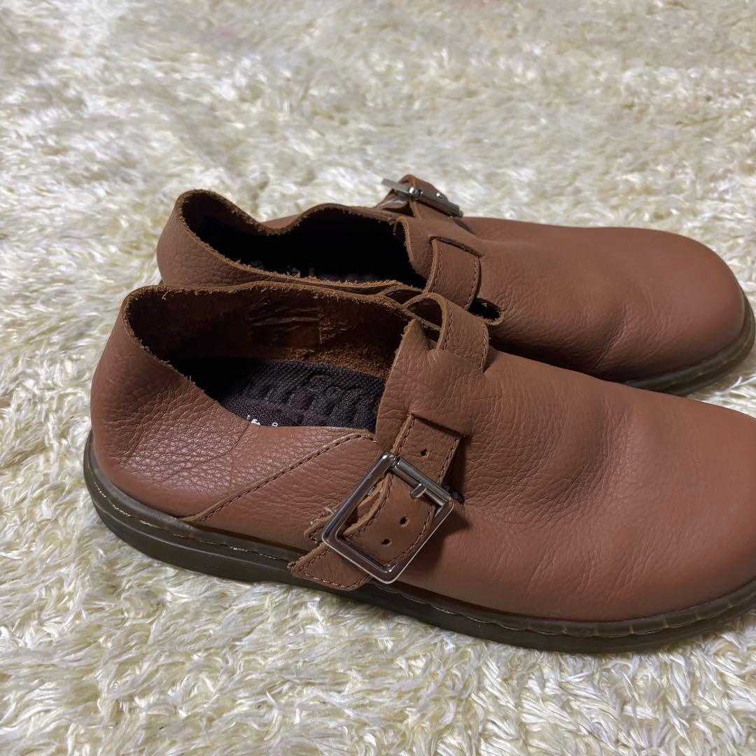 美品　ドクターマーチン ローファーパトリシア　 UK3 ブラウン　22.5