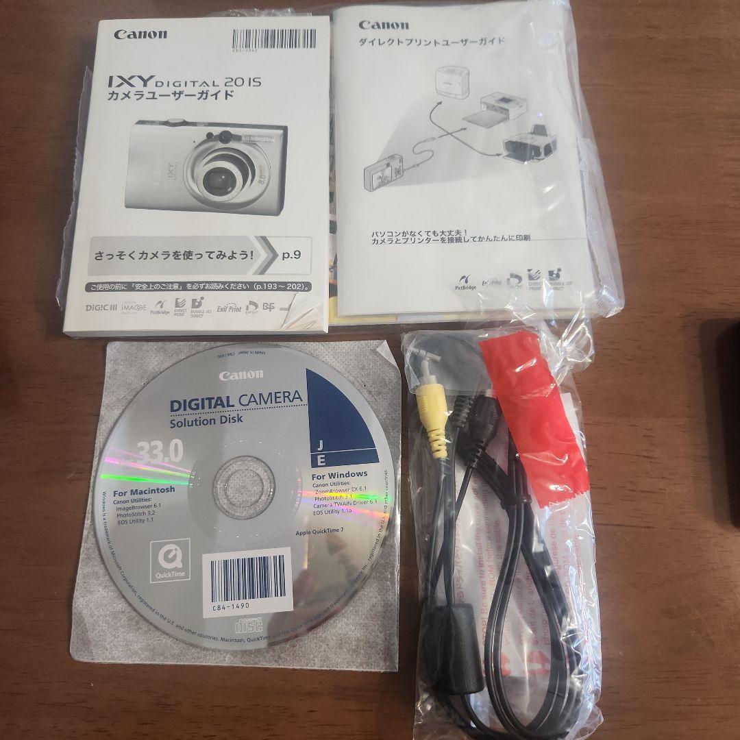 ,Canon　デジタルカメラ　IXY201S　新品SDカード付