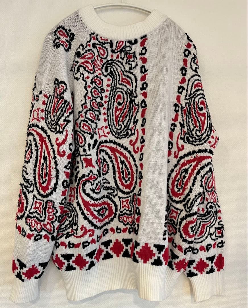 sacai サカイ 22ss bandana knit