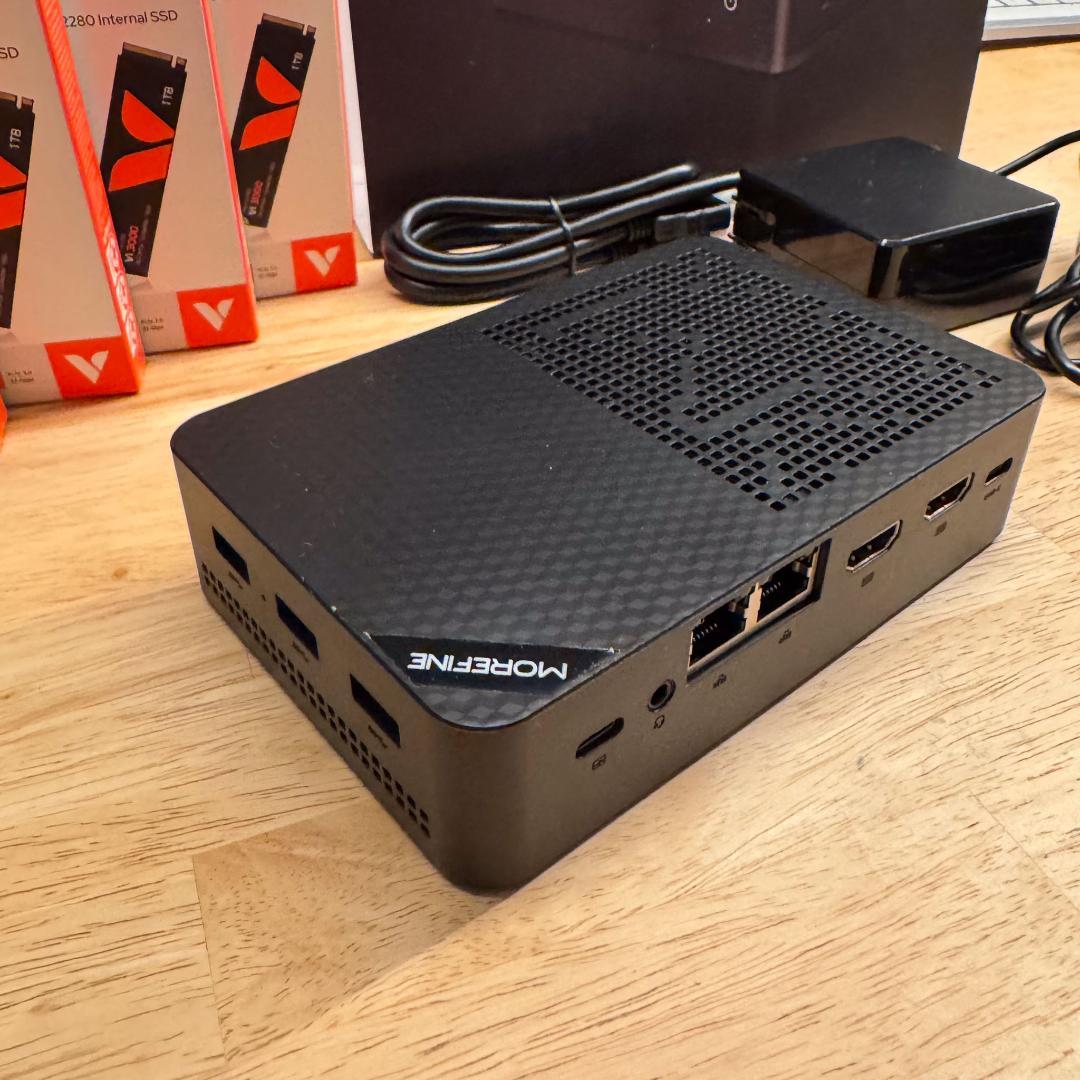 ミニPC MOREFINE M10S MINI NAS N150 - 4TB NVME