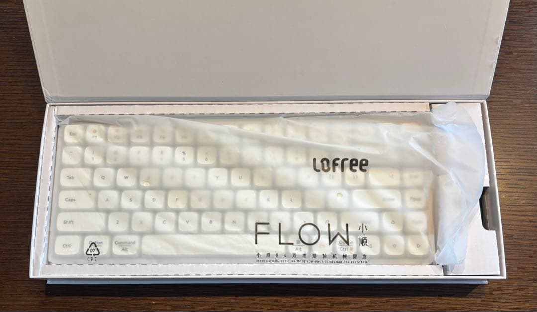 Lofree FLOW ホワイトキーボード 本体 箱付き