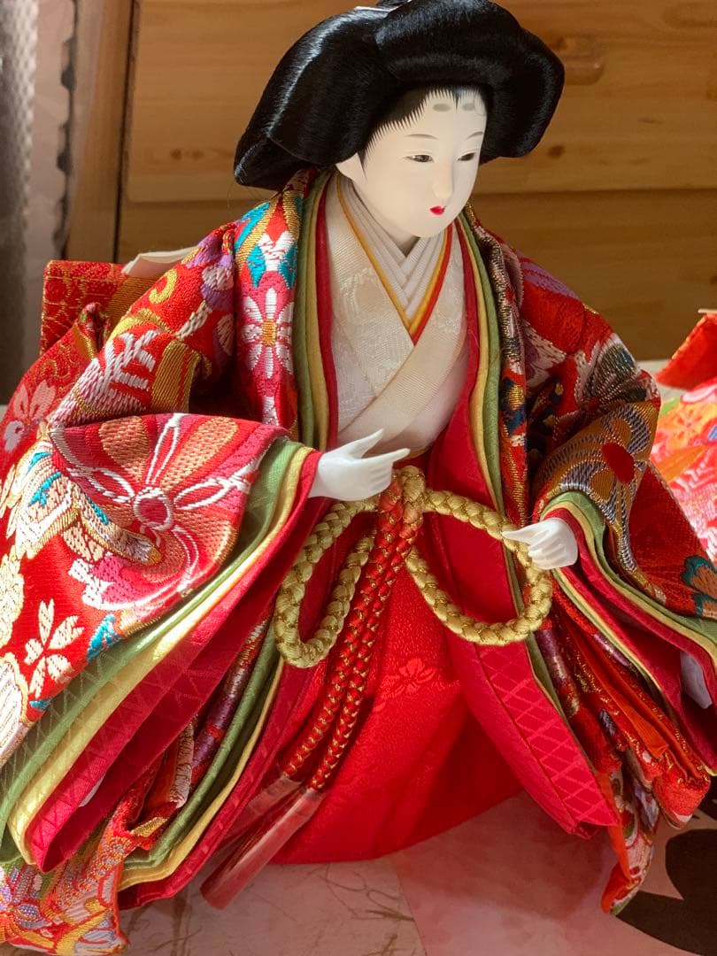 直接お取引優先　3段　ひな祭り　セット　雛人形　三段飾り　お雛様　ムシューダ