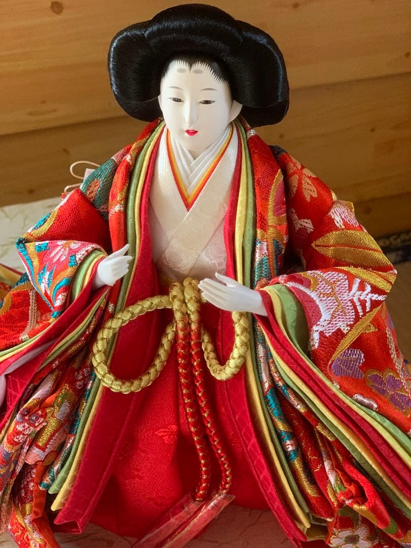 直接お取引優先　3段　ひな祭り　セット　雛人形　三段飾り　お雛様　ムシューダ
