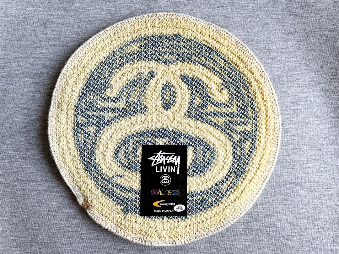 新品☆STUSSY×Gallery 1950ネイビーラグマット FRAGMENT