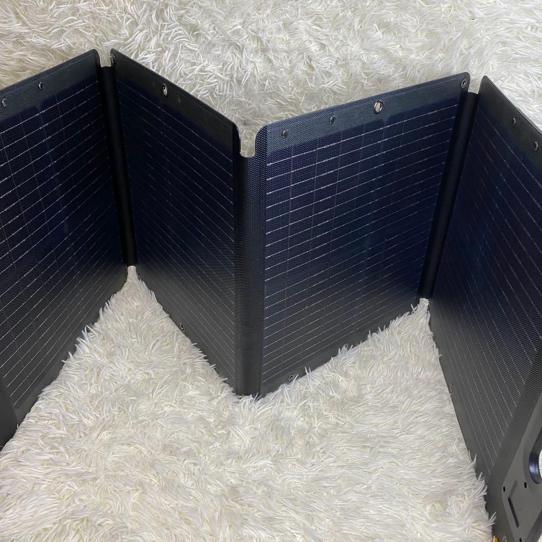 【美品／動作良好】PECRON ポータブル電源 E600LFP ソーラーパネル付