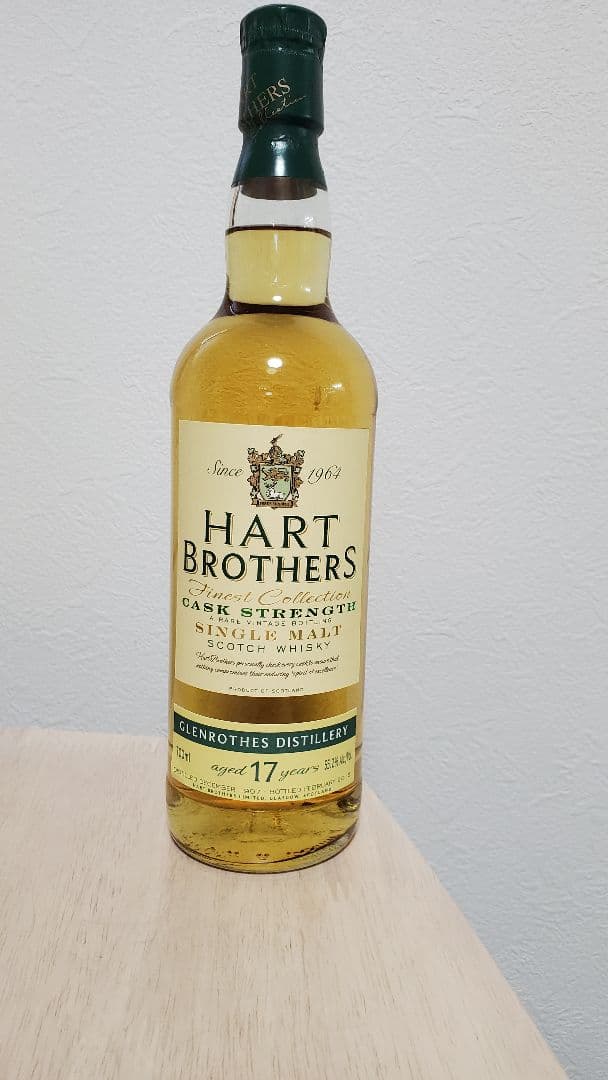 Y*i様 グレンロセス1997 17年 55.2%ハートブラザーズ ファイネスコ