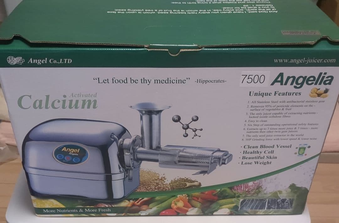 【美品】Angel Juicer AG7500 スロージューサー