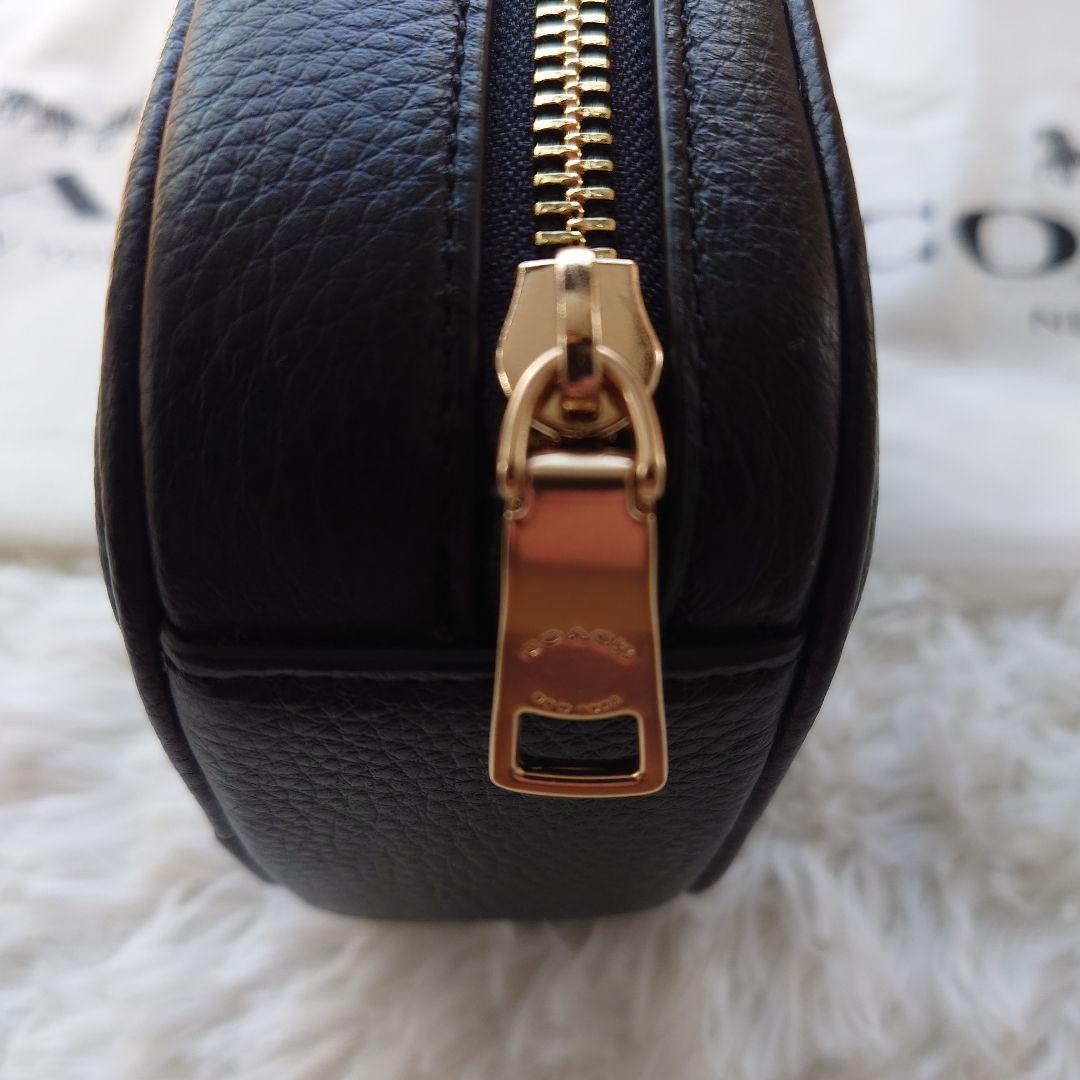 ✨COACH ✨ブラックレザースマホショルダーバックツーウェイ　新品未使用‼️