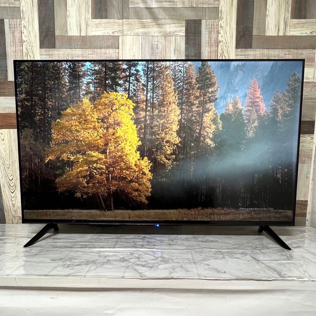 即日受渡❣️全国送料込去年購入ティーズネットワーク50型4kチューナー内蔵液晶TV