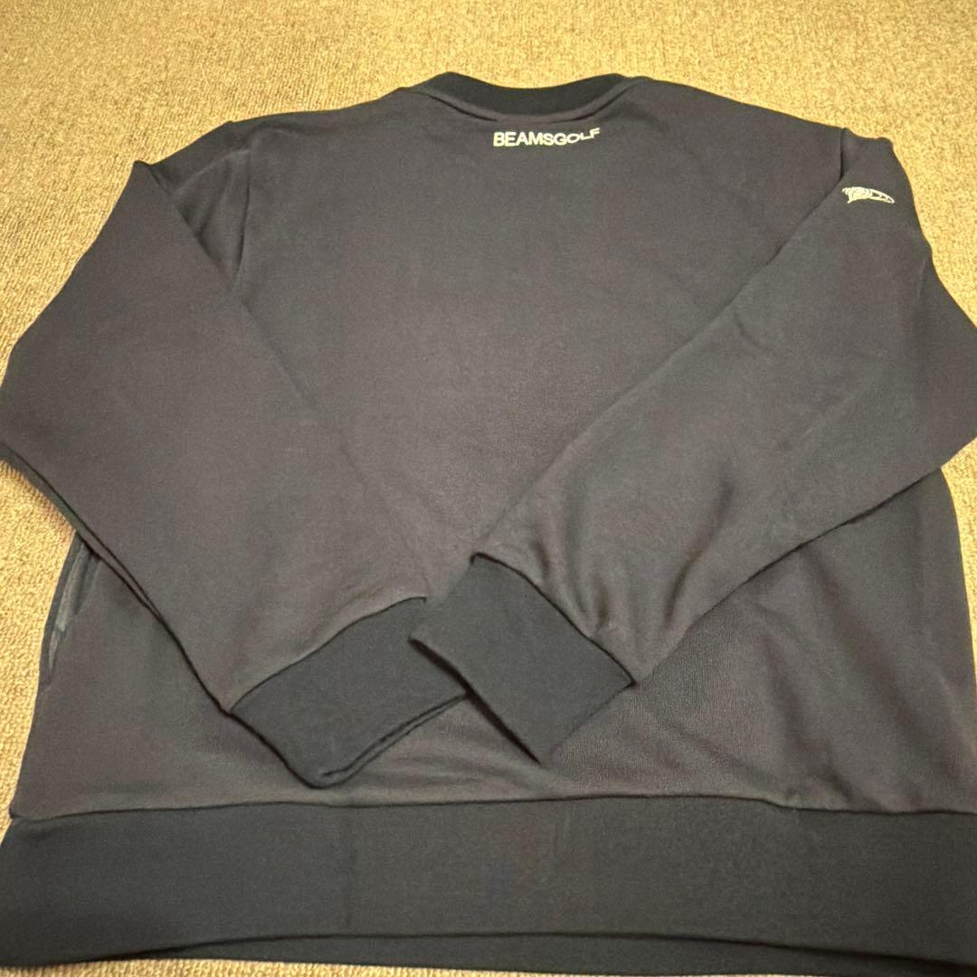 BEAMS GOLF クルーネックトレーナー