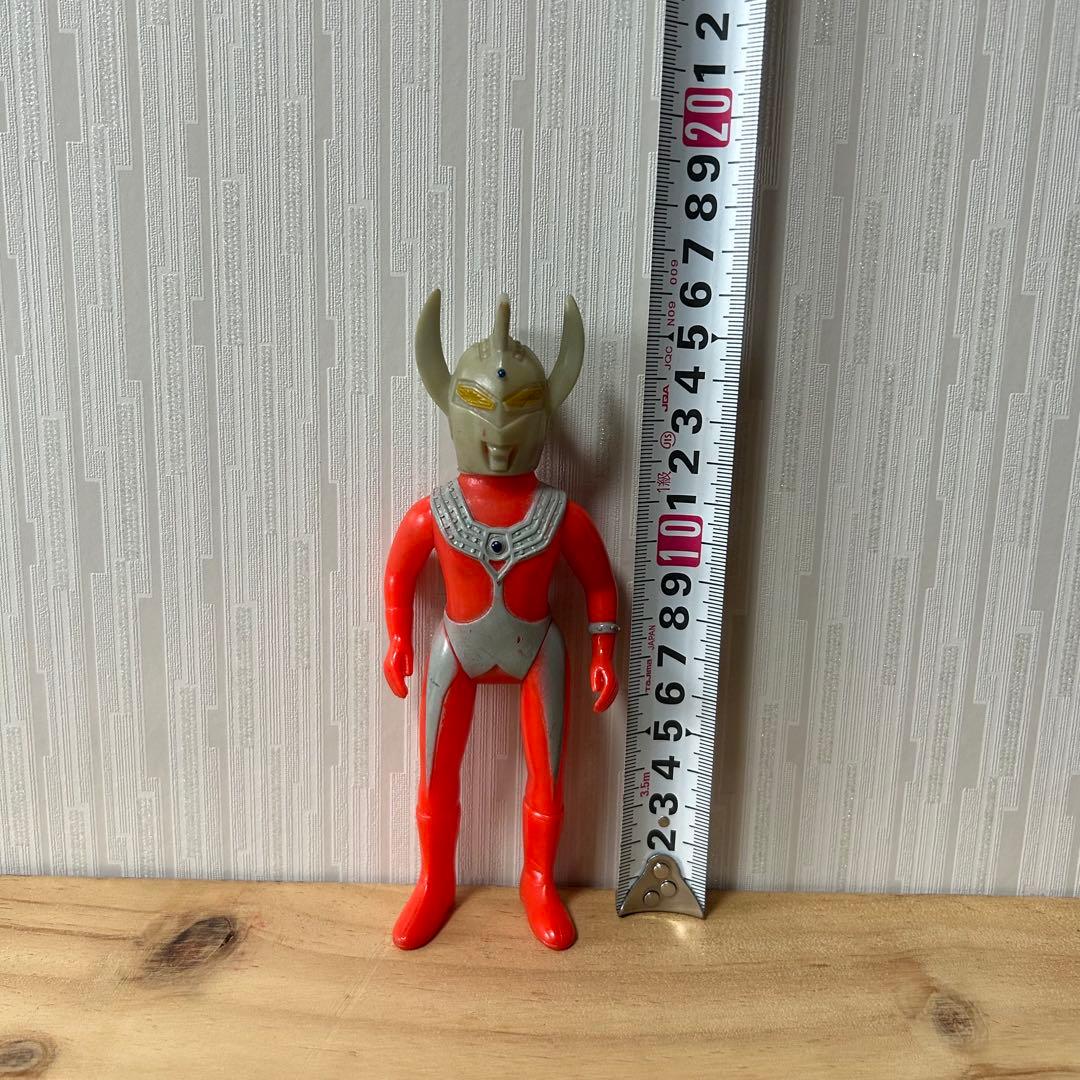 ウルトラマンタロウ　ソフビ　ブルマァク　当時物　年代物