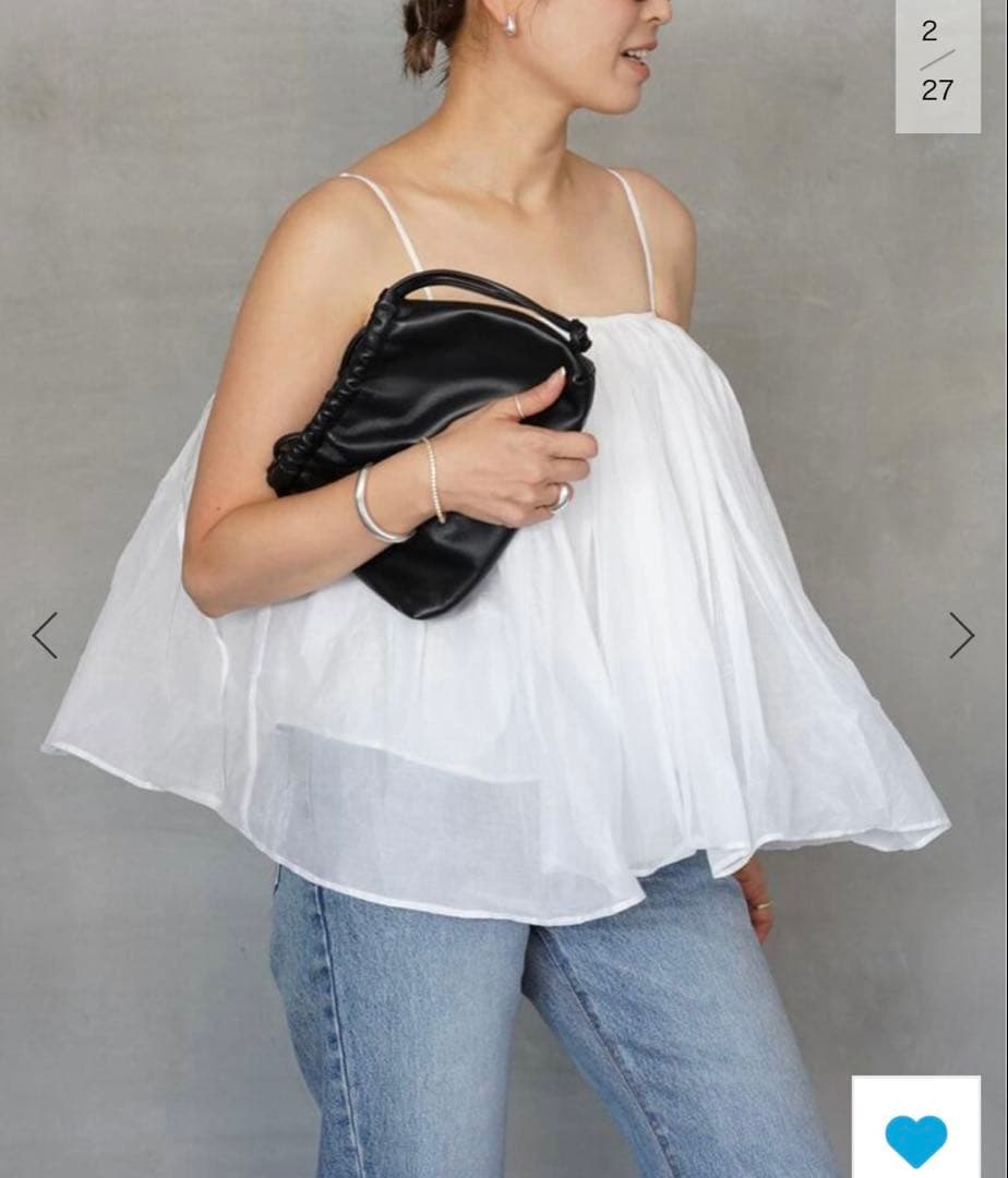 MARILYN MOON/マリリンムーンdramatic cami Blouse