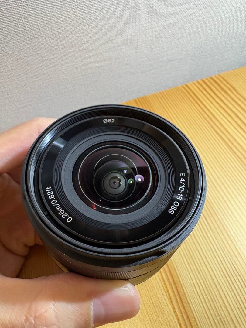 SONY E 10-18mm F4 OSS SEL1018レンズ