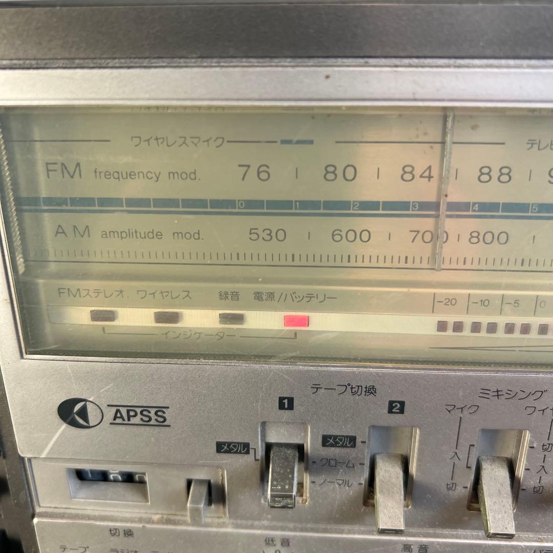 SHARP シャープ GF-868 ラジカセ オーディオ機器 通電確認済み