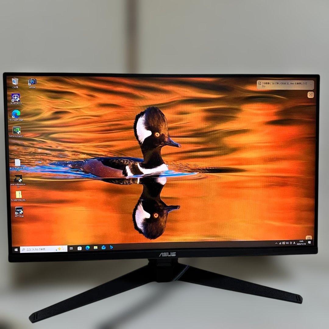 ASUS 165Hz対応 27インチ ゲーミングモニター