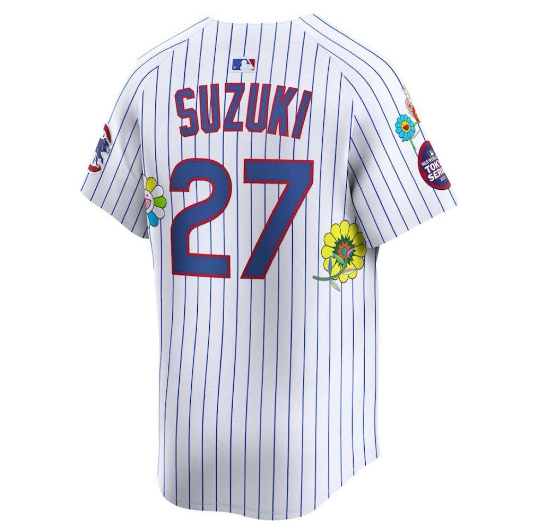 カブス 鈴木誠也 東京シリーズ 村上隆 コラボ ユニフォーム XL