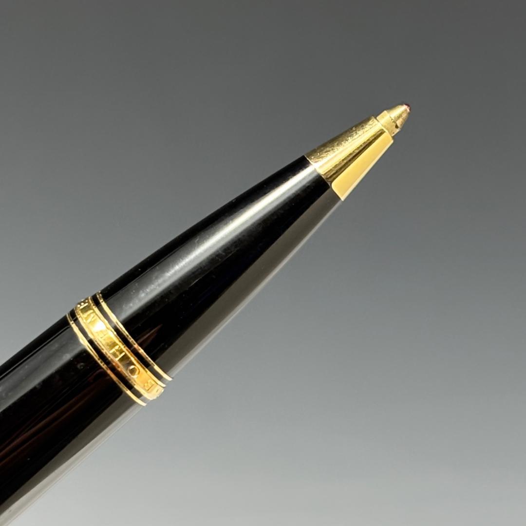 状態良【モンブラン本物】ボールペン/ツイスト式/ブラック/BOHEME/ボエム